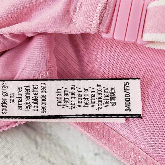 Victoria’s‎ Secret Bra 34DDD/F75 Pink print - Picture 5 of 8